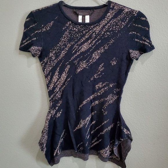 BCBGMaxAzria Tops - NWT BCBGMaxazria Darby handkerchief peplum